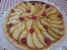 tarta de hojaldre y manzana