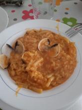 Arroz caldoso marinero