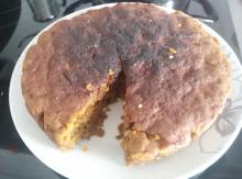 Bizcocho de zanahoria vegano
