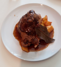 Carrilleras a la cerveza negra