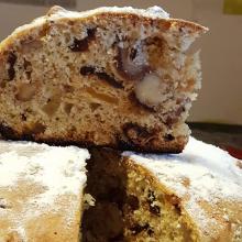 Bizcocho de nueces y frutas