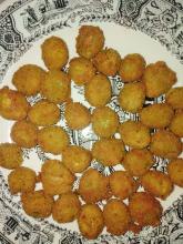 Aceitunas rellenas fritas