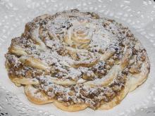 Pastel con mermelada de higos y nueces
